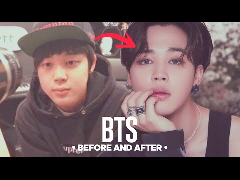 BTS - Predebut Vs Now : Before and After