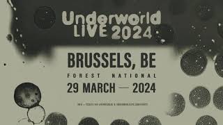 Underworld Live 2024 - Forest National, Brussels | 29.03.2024