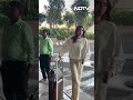 Actress Khushi Kapoor मुंबई Airport पर Spot हुईं