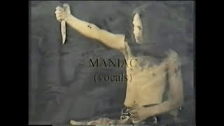 Mayhem - Maniac cuts Himself on stage ( Live in the East Club, Bischofswerda - Germany 1997 )