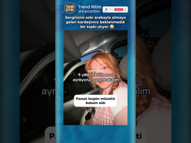 Kız Arkadaşını Eski Arabayla Almaya Geliyor 🤣😄