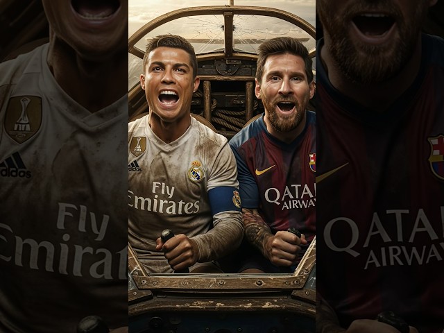 Ronaldo and Messi were mocked by Neymar and Mbappe #ronaldo #messi #aishorts