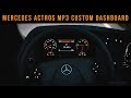 Custom Dashboard for SCS Mercedes MP3 1.35.x