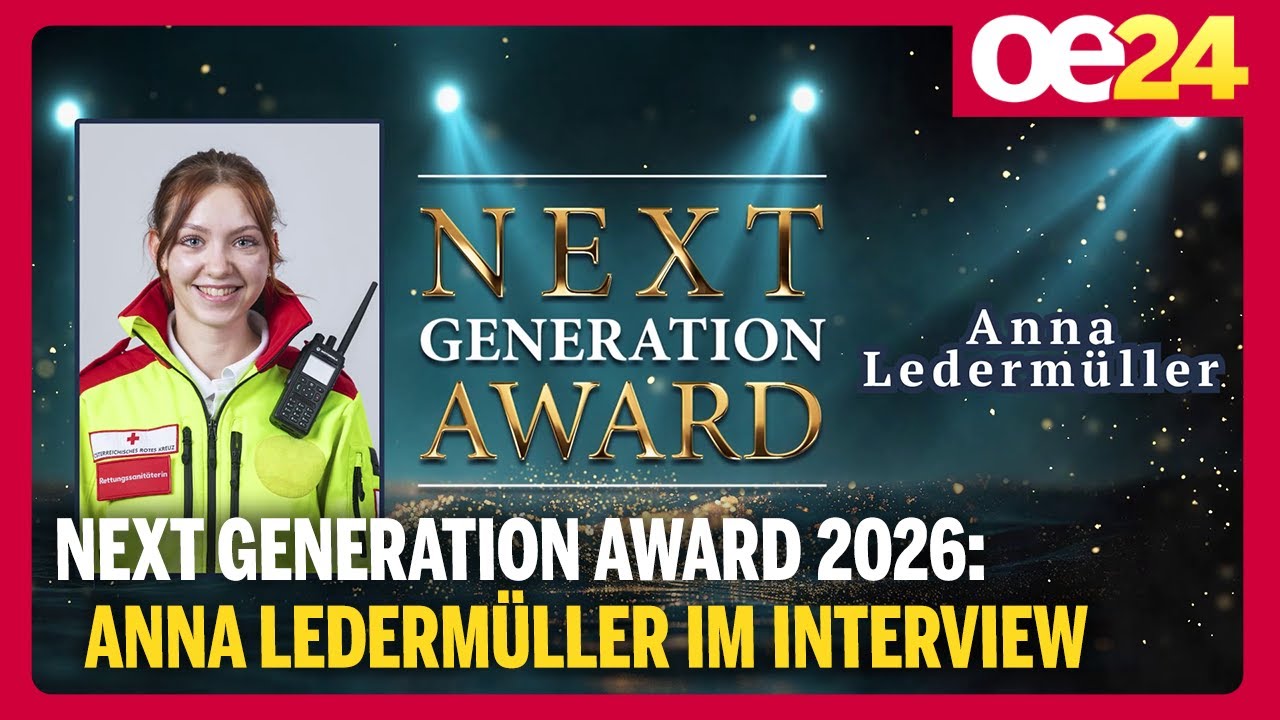 Next Generation Award 2026: Anna Ledermüller im Interview