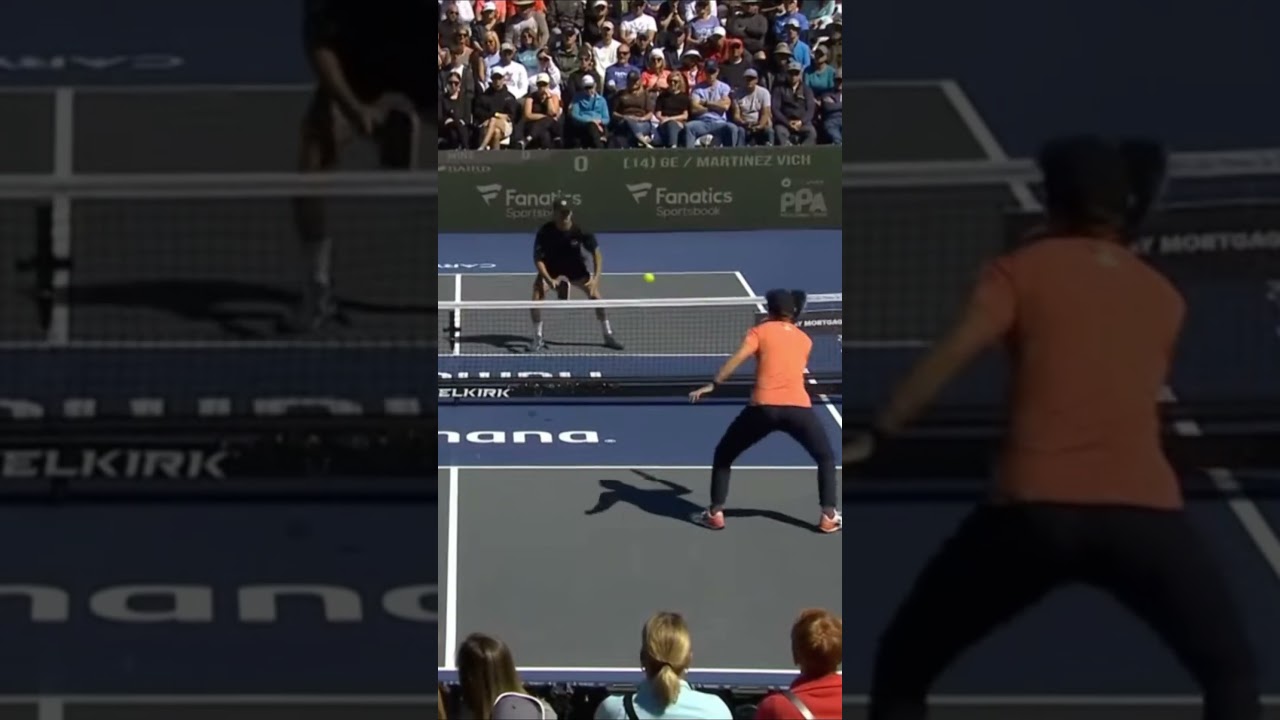 Johns/Johns vs Ge/Martinez-Vich - Fanatics Sportsbook North Carolina Cup (1) #shorts #pickleball