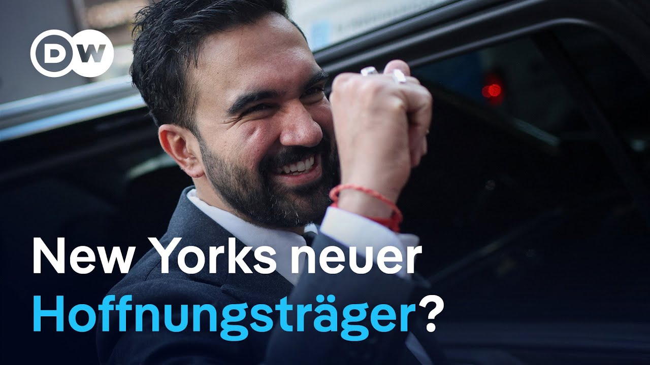 Der Demokrat Zohran Mandani lässt in New York die Basis jubeln | DW Nachrichten