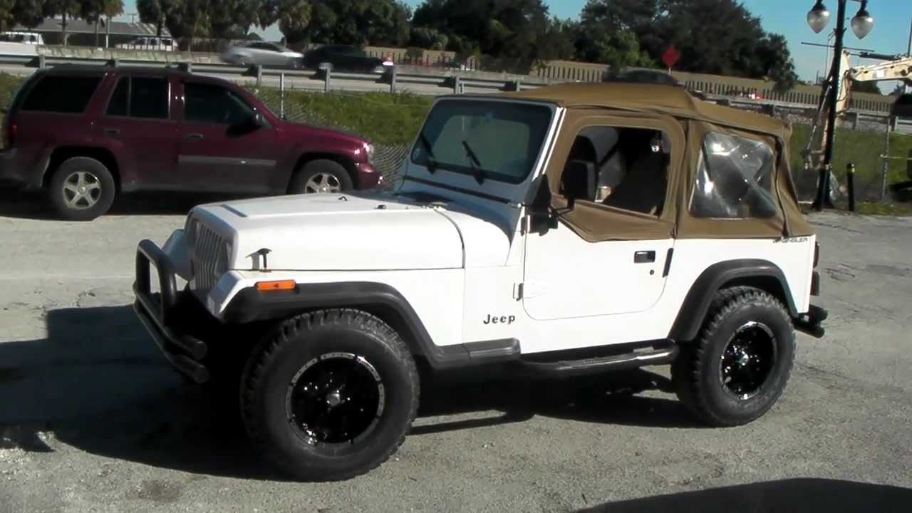 1995 Jeep wrangler rims and tires #2