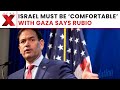 Gaza: US Secretary of State Marco Rubio Highlights Israel’s Role in Choosing Security Force Nations