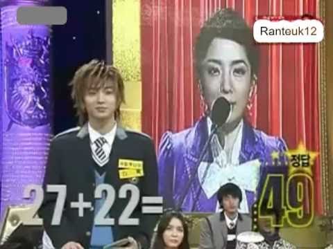 leeteuk and heechul's math skills SGB (eng sub)