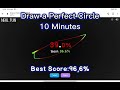 Draw a Perfect Circle 10 Minutes! #circle