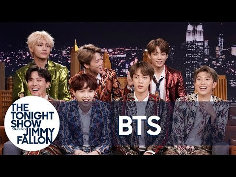 Jimmy Interviews the Biggest Boy Band on the Planet BTS