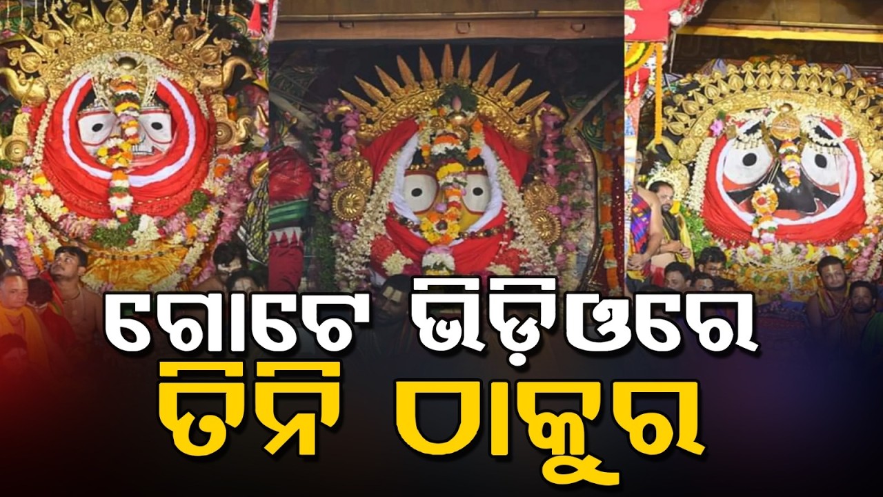 Full Suna Besha 2026: Lord Jagannath, Balabhadra & Subhadra In Golden Attire | Puri | Argus News