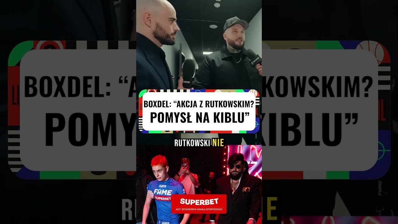 Boxdel o rutkowskim na fame #shorts
