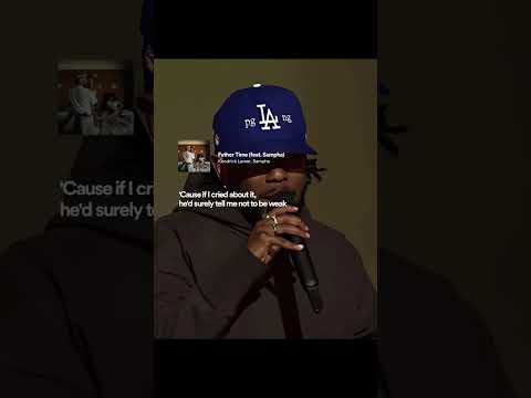 kendrick lamar father time live