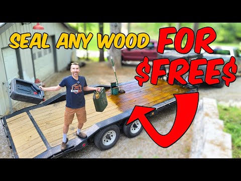 How To Keep Wood From Rotting For FREE
