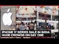 iPhone 17 Series Sale in India | Huge Crowds Line Up on Day One