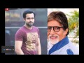 Amitabh Bachchan pens letter for Emraan Hashmi's son