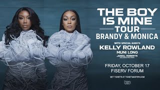 Brandy & Monica - The Boy Is Mine Tour (Fiserv Forum - Milwaukee, WI)