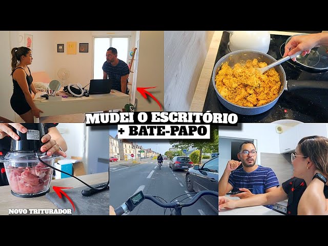 MUDEI O ESCRITÓRIO, BATE-PAPO SOBRE IA E ASILO NA FRANÇA, GALINHADA e muito mais ♥ - Bruna Paula