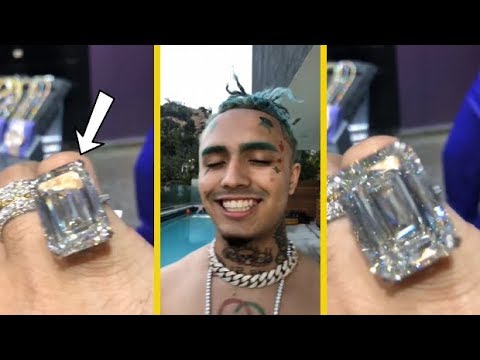 Lil Pump Drops $1.8 Million On A Pinky Ring!