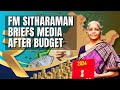 Focus Is On Governance & Development | FM Sitharaman Briefs Media After Budget | NewsX