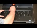 Dell Precision 7730 Mobile Workstation - Remove Keyboard to Install RAM