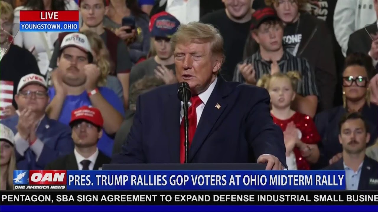 LIVE: Pres. Trump Rallies GOP Voters at Ohio Midterm Rally