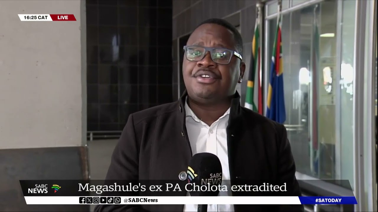 Magashule's former PA Moroadi Cholota extradited to SA: Khayelihle Khumalo updates