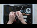 Lenovo G70 laptop disassembly, take apart, teardown tutorial