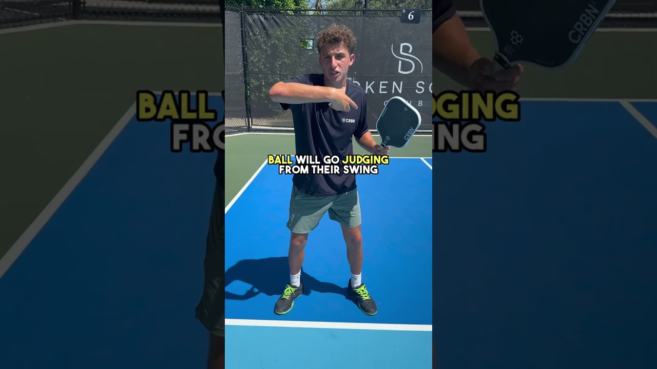 Advanced Pickleball Tip ONLY the pros know! #pickleballtips #pickleball