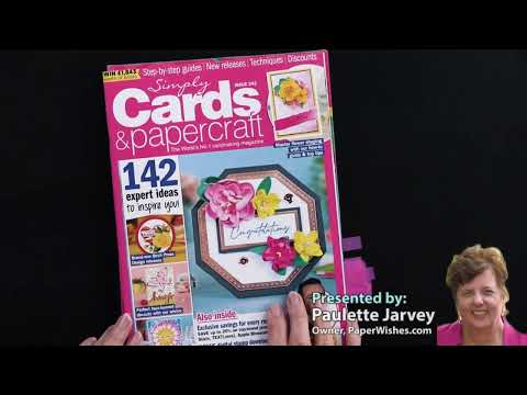 #242 Simply Cards & Papercraft Magazine Beautiful Blossoms