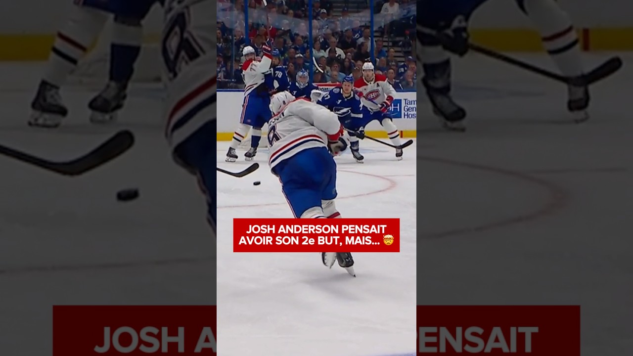 Josh Anderson, si près d’un deuxième!
