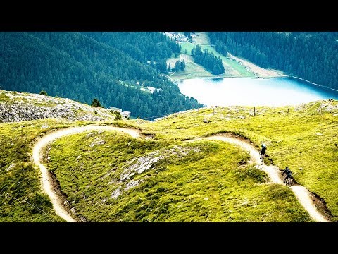 Tom Oehlers MTB Trail Guide E4: Corviglia, Switzerland