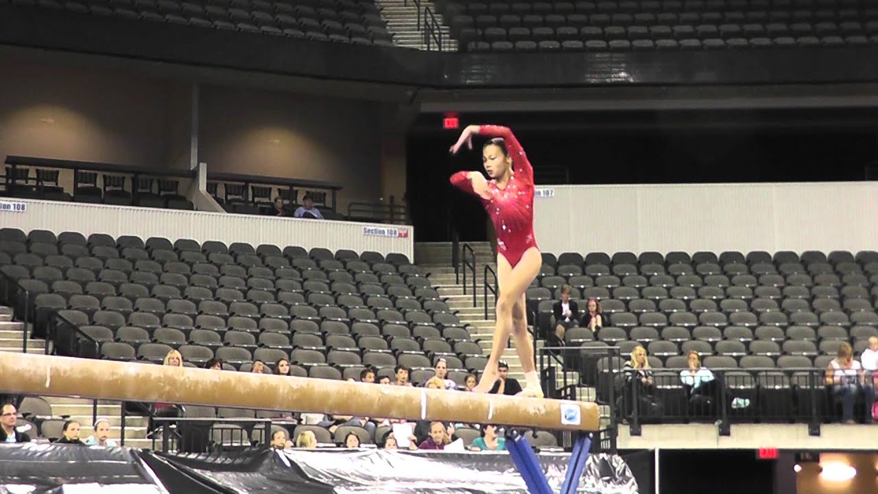 Nadia Cho - Balance Beam - 2013 Secret U.S. Classic - YouTube