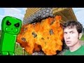 CREEPER BLEW UP MY HOUSE