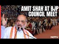 BJP Council Meet LIVE I Amit Shah Speaks At BJP Council Meet
