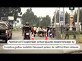 Families gather at Ecuador prison for guards held hostage | REUTERS  - 01:08 min - News - Video