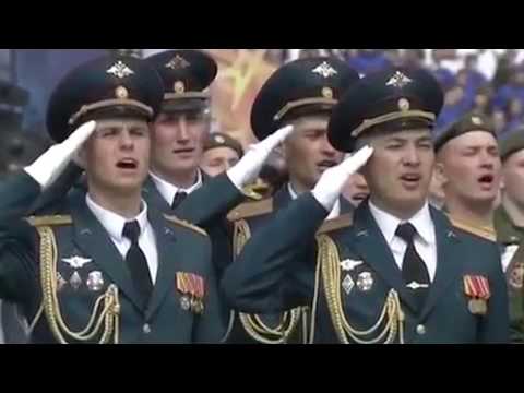 Russian Anthem - 2015 Samara Victory Day Parade