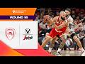 UNSTOPPABLE Vezenkov EXPLODES  Olympiacos -Virtus   BASKETBALL HIGHLIGHTS R16 2024-25