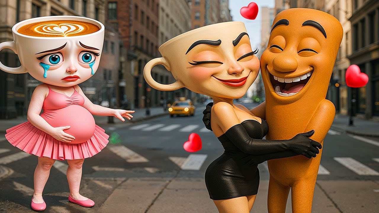 Tung Tung Sahur sad love Story BALLERINA & Espressona in Granny House | funny horror animation