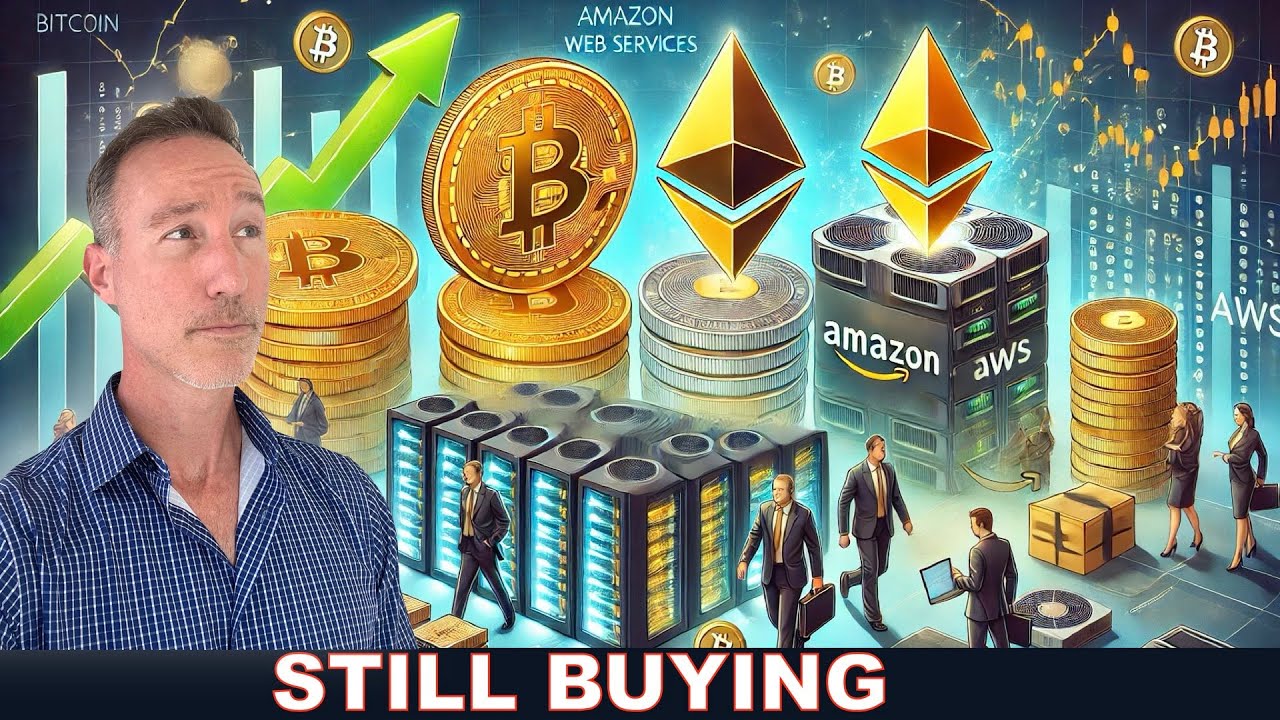 Buying Bitcoin & Ethereum. Amazon Crashes Decentralized Apps. ETFs Incoming.