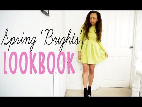 Spring Lookbook | BRIGHTS, summer, spring, neon, brights