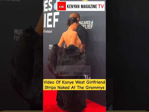 Kanye West and Bianca Censori Viral Video at the Grammys Red Carpet