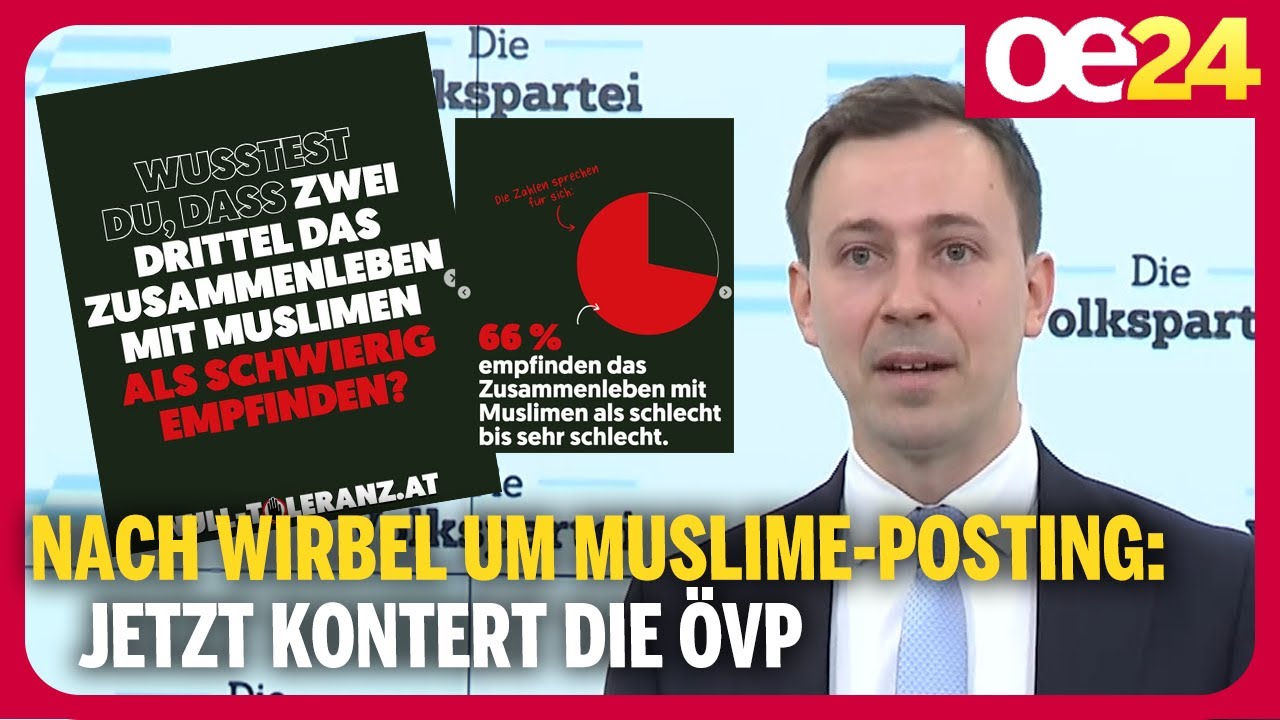 ÖVP verteidigt umstrittenes Posting über Muslime