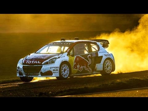 Team Peugot Hansen Test Drives 2017 Spec Peugot 208 WRX