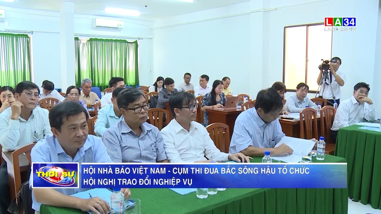 Hội Nhà báo Việt Nam - Cụm thi đua Bắc Sông Hậu tổ chức hội nghị trao đổi nghiệp vụ