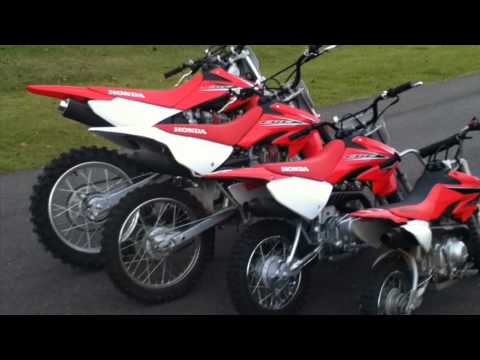 Honda dirt bikes youtube #4
