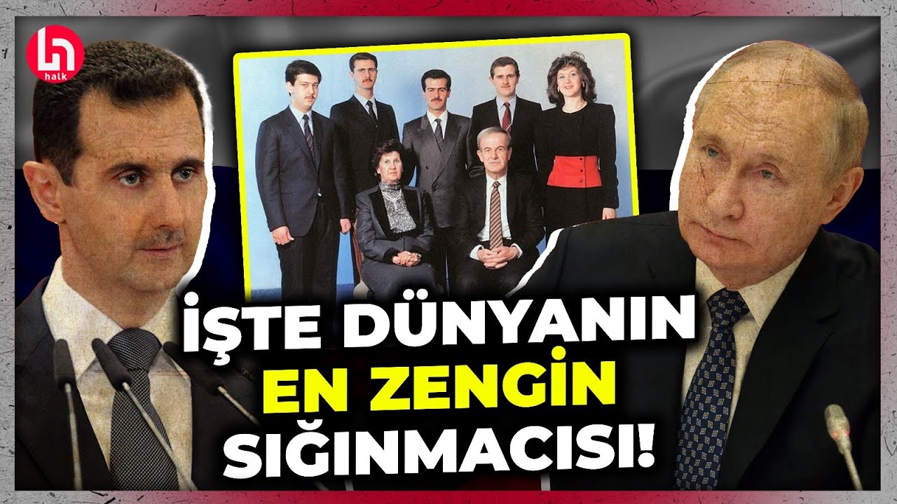 DUYUNCA ŞOKE OLACAKSINIZ! '135 milyar dolarlık sığınmacı' iddiası! Esad, Rusya'ya ne kadar kaçırdı?