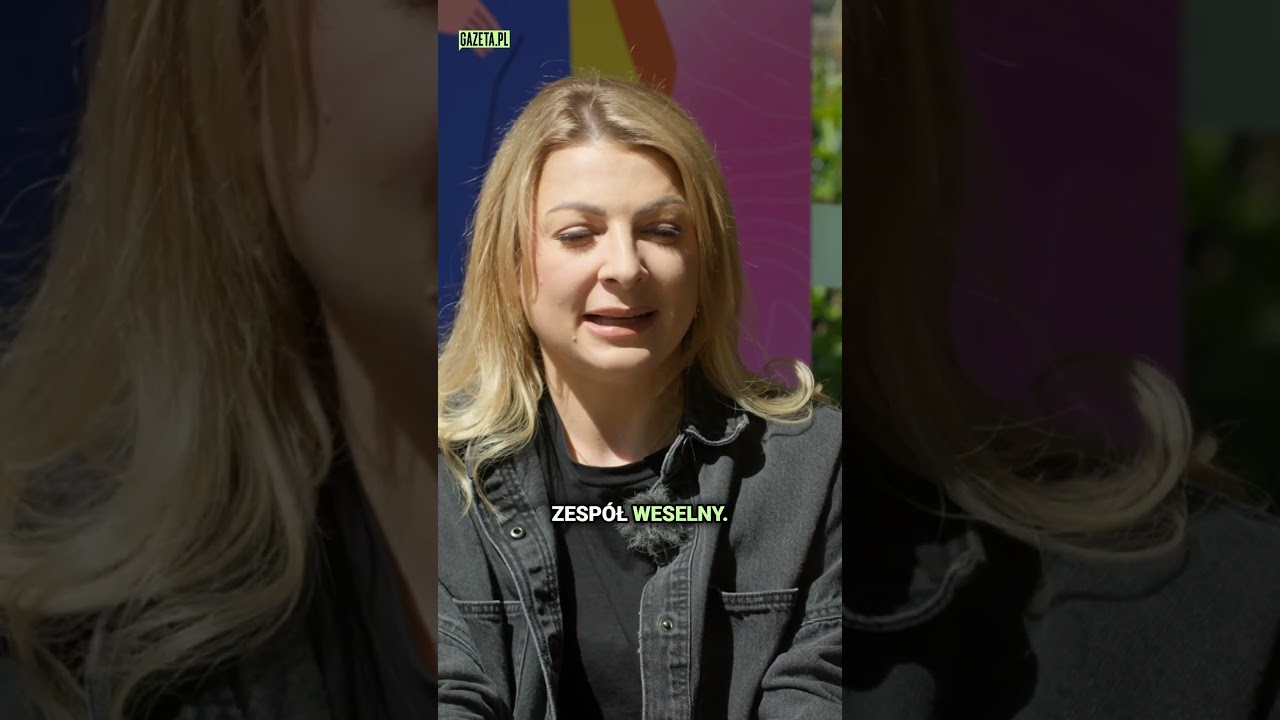 Magda Narożna zaczynała od śpiewania na weselach! #shorts #wesele #rozmowa