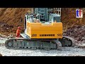 **DRILL Foundation** LIEBHERR LB 28 & L 524, B 14, Backnang, Germany, 18.05.2017.